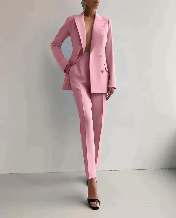 Ensemble blazer et pantalon Avelena pour femme
