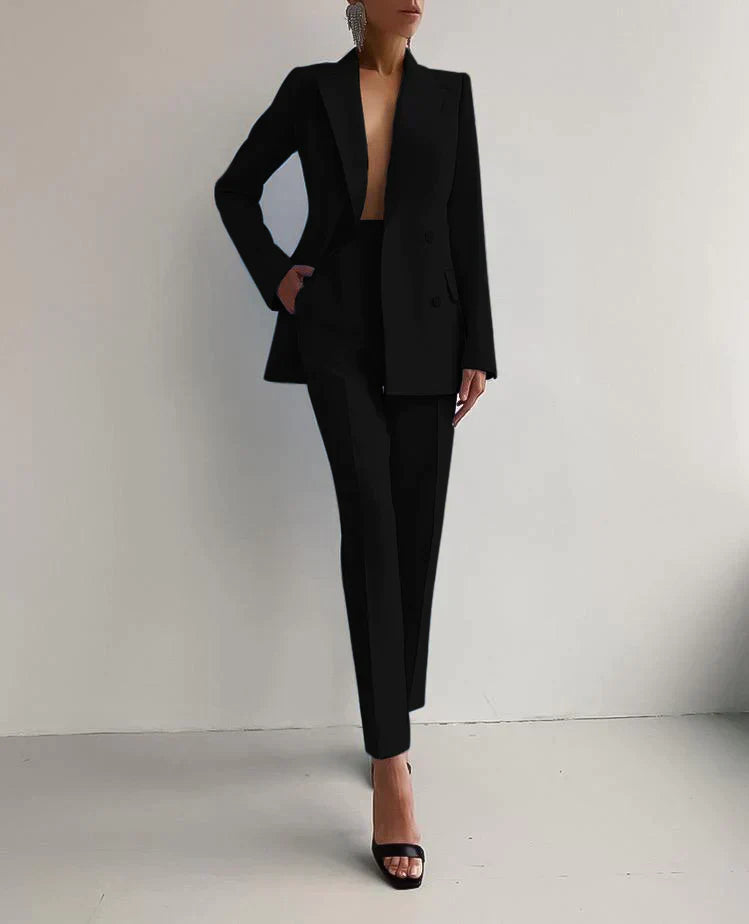Ensemble blazer et pantalon Avelena pour femme