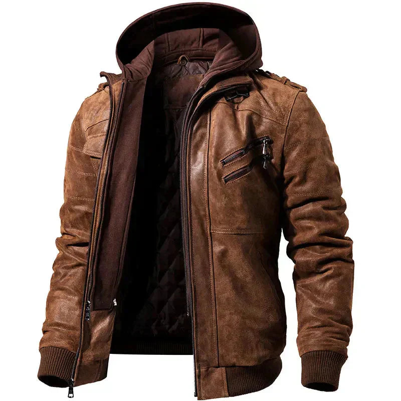 Berg-Feldt | Eleganter Lederblouson für Männer