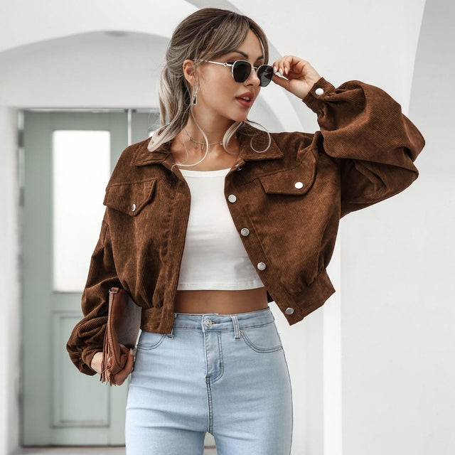 Berg-Feldt | Kurze, Lässige Jacke für Frauen