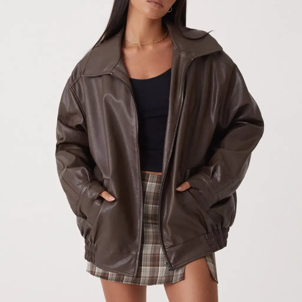 Berg-Feldt | Elegante Lederjacke Damen