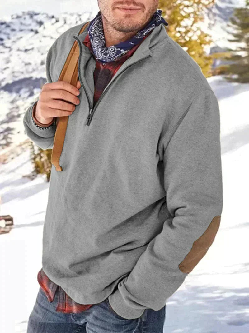 Berg-Feldt | Herbstpullover mit Reverskragen