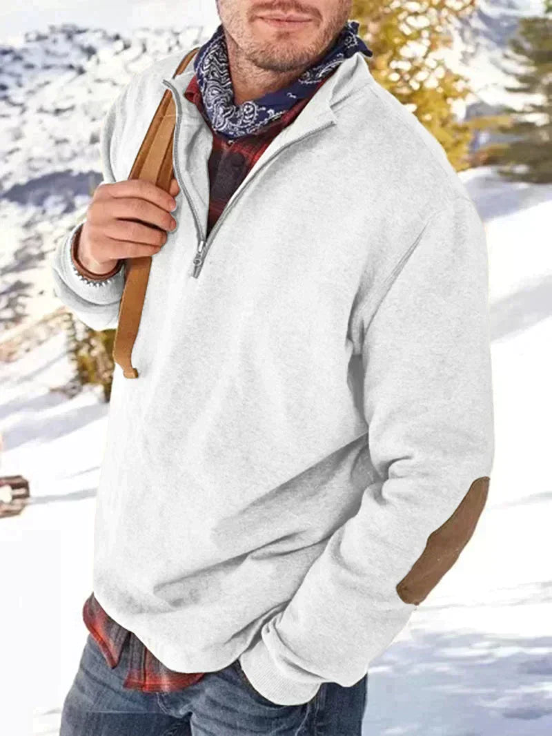 Berg-Feldt | Herbstpullover mit Reverskragen