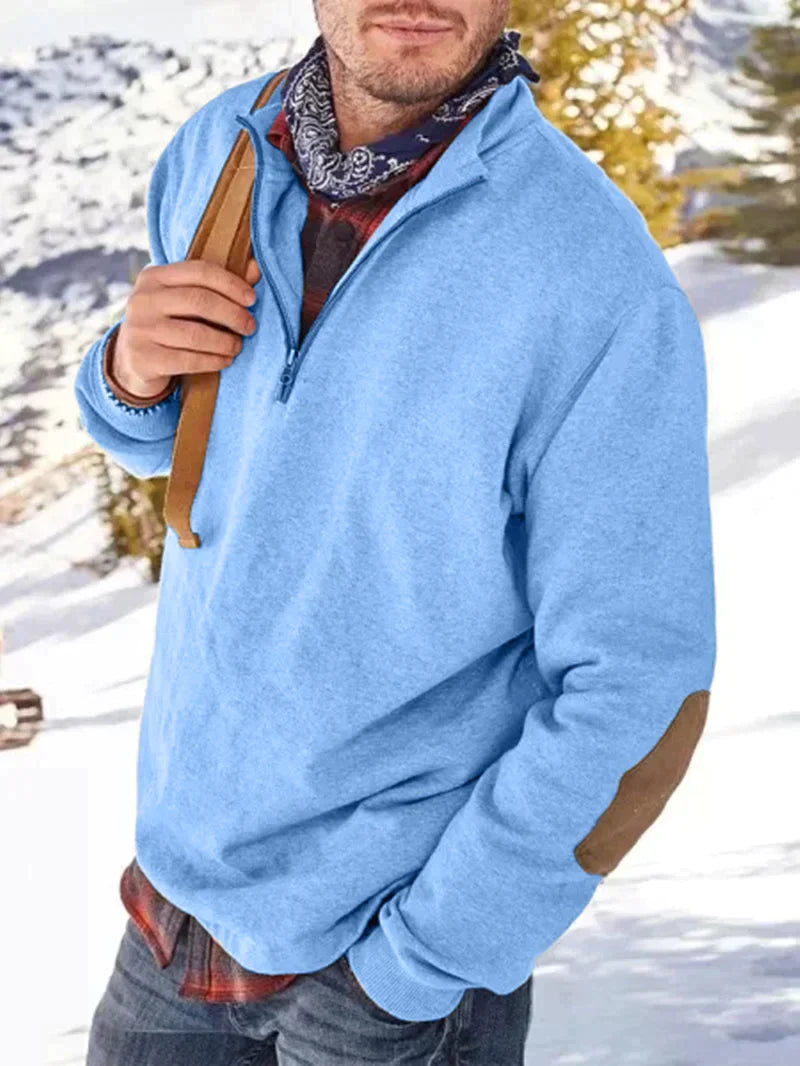 Berg-Feldt | Herbstpullover mit Reverskragen
