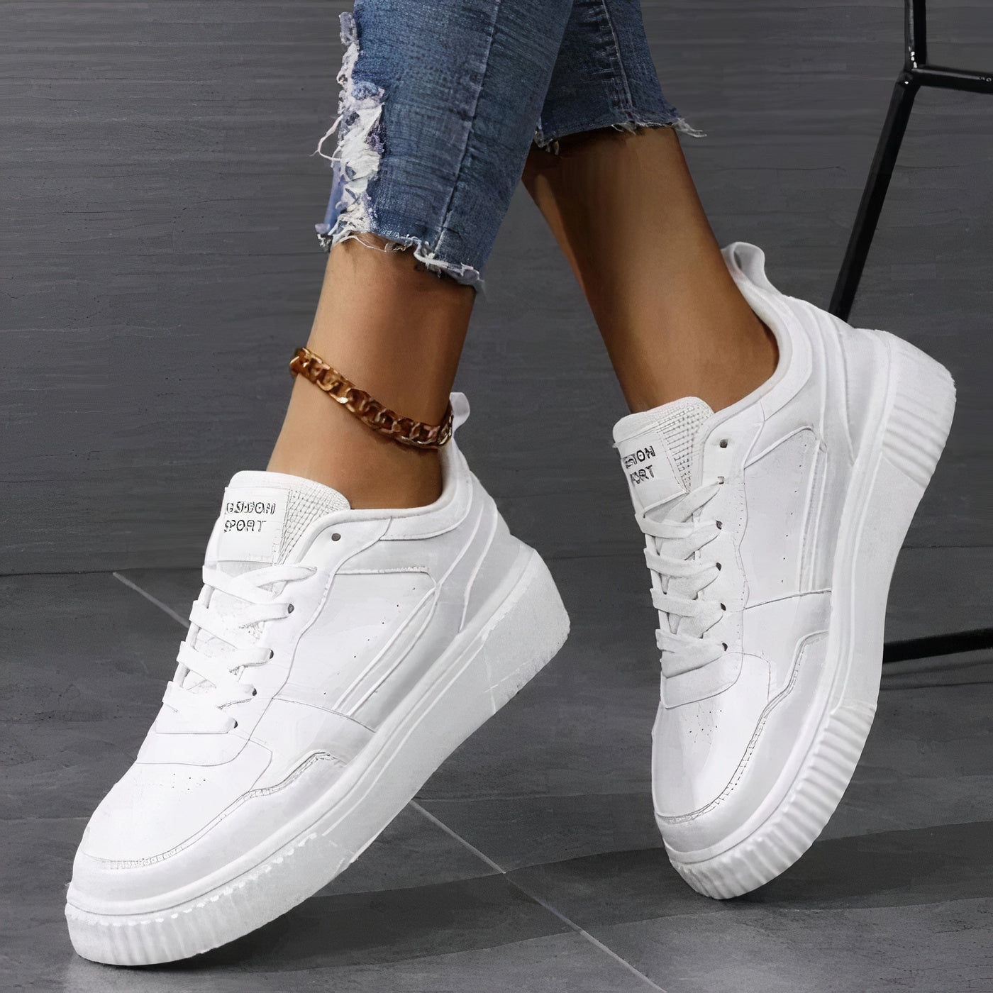 Baskets femme : stylées et confortables - Modèle Kera