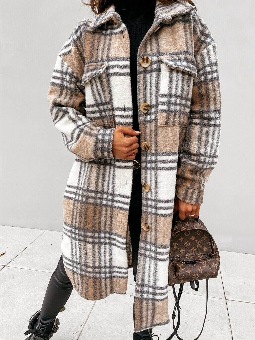 Berg-Feldt | Veste en laine - Longue et tendance