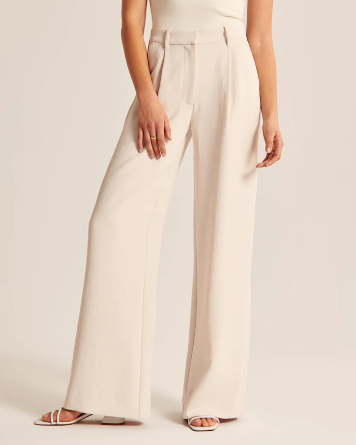 Berg-Feldt | Elegante Weite Hosen mit Hoher Taille
