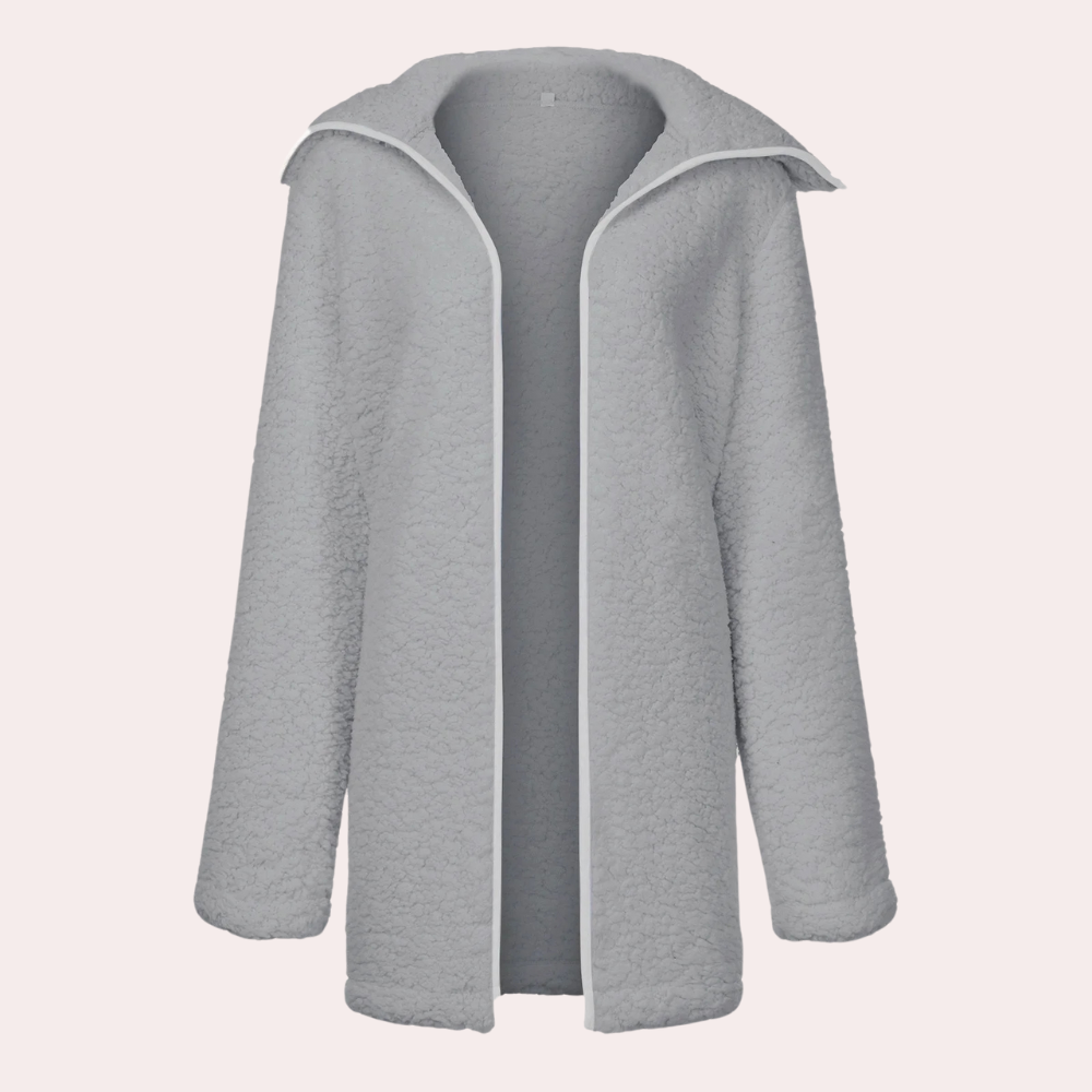 Berg-Feldt | Leichte Plüschjacke für Damen im Winter