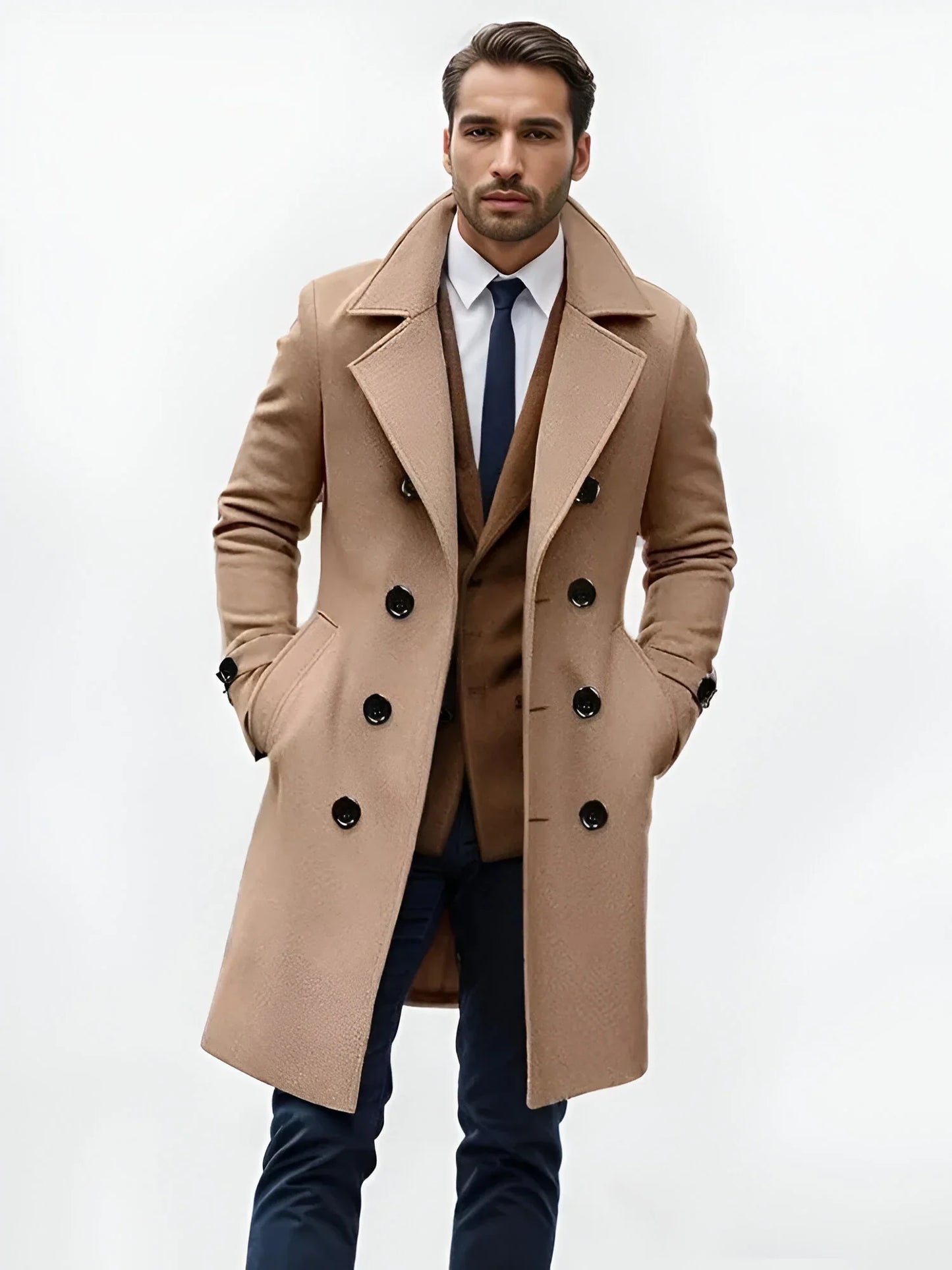 Manteau en laine pour homme - Kolson