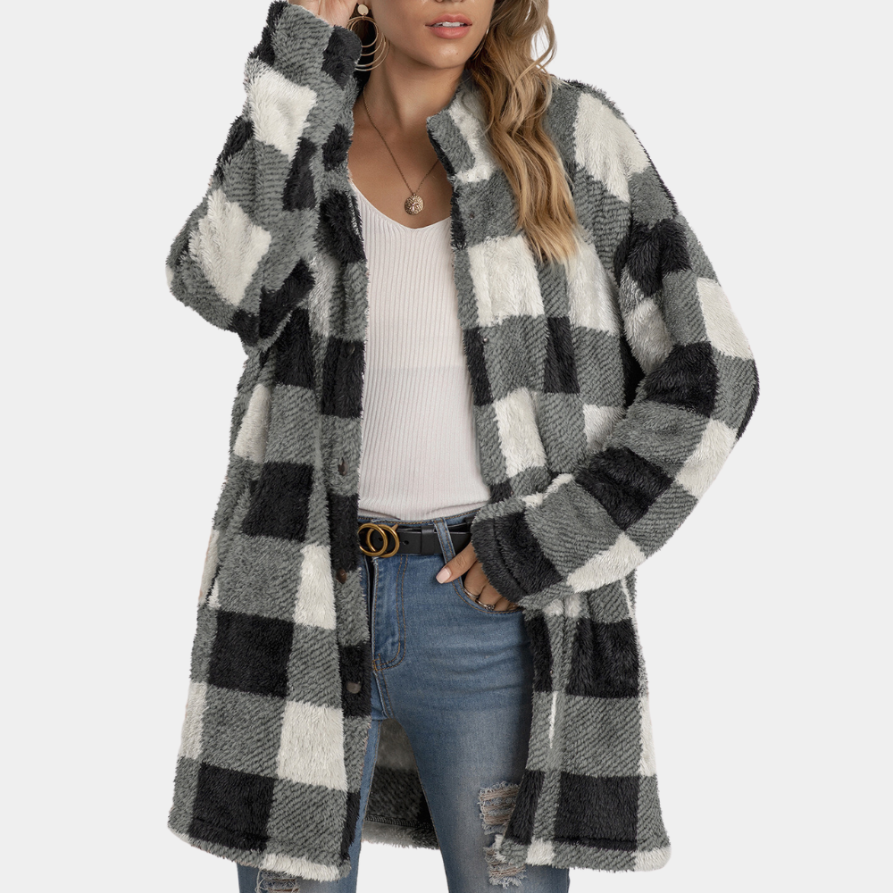 Berg-Feldt | Eleganter Karotrenner für Damen für die Wintersaison
