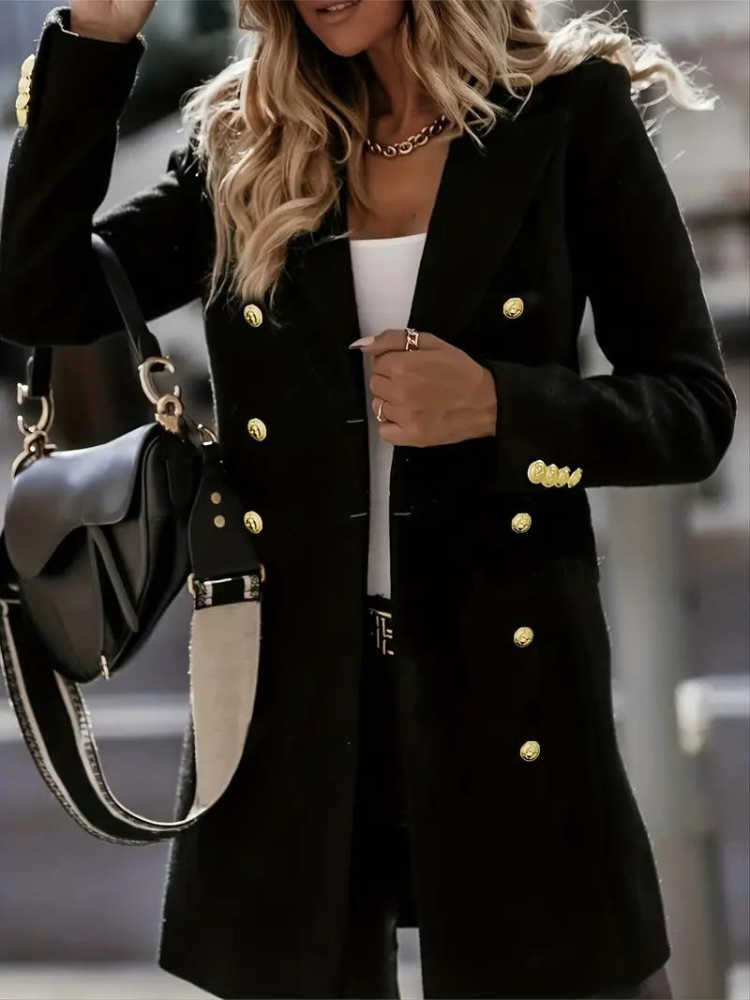 Berg-Feldt | Manteau en laine Manteau d'hiver élégant pour femme