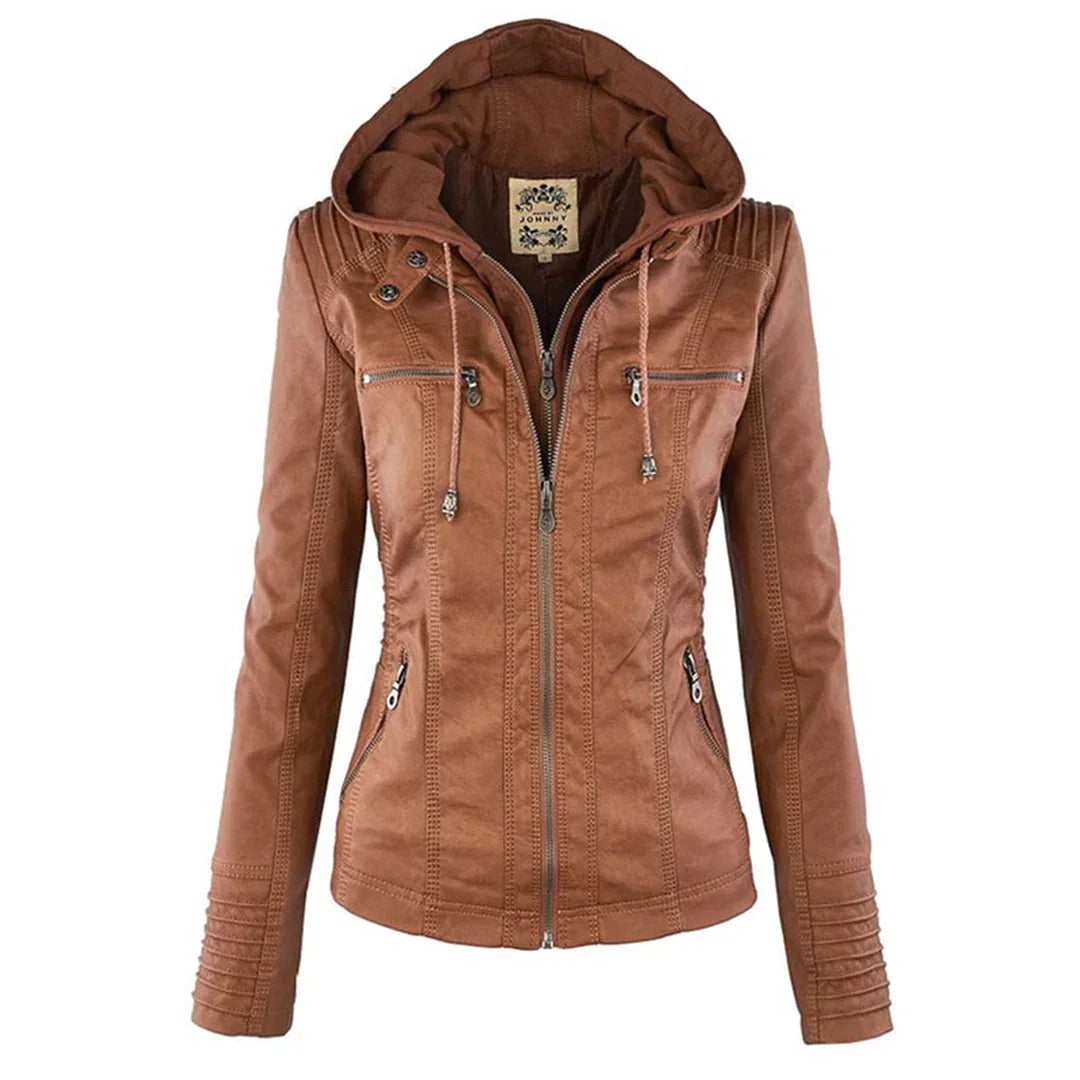Berg-Feldt | Stilvolle Motorradjacke mit Kapuze