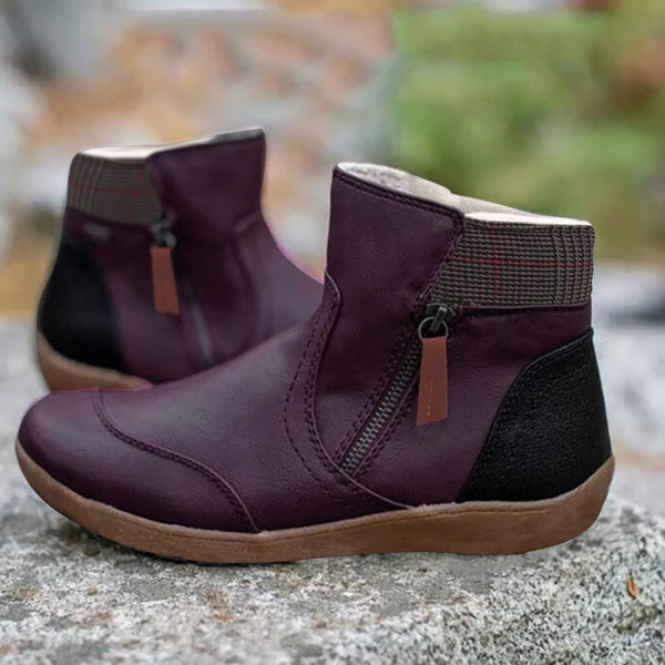 Berg-Feldt | Hochwertige Lederschuhe mit Futter für Den Winter