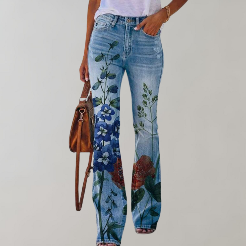 Pantalons pattes d'éléphant tendance Kjellfrid pour femmes