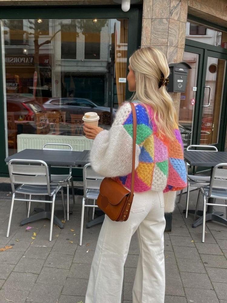 Berg-Feldt | Pull en tricot coloré