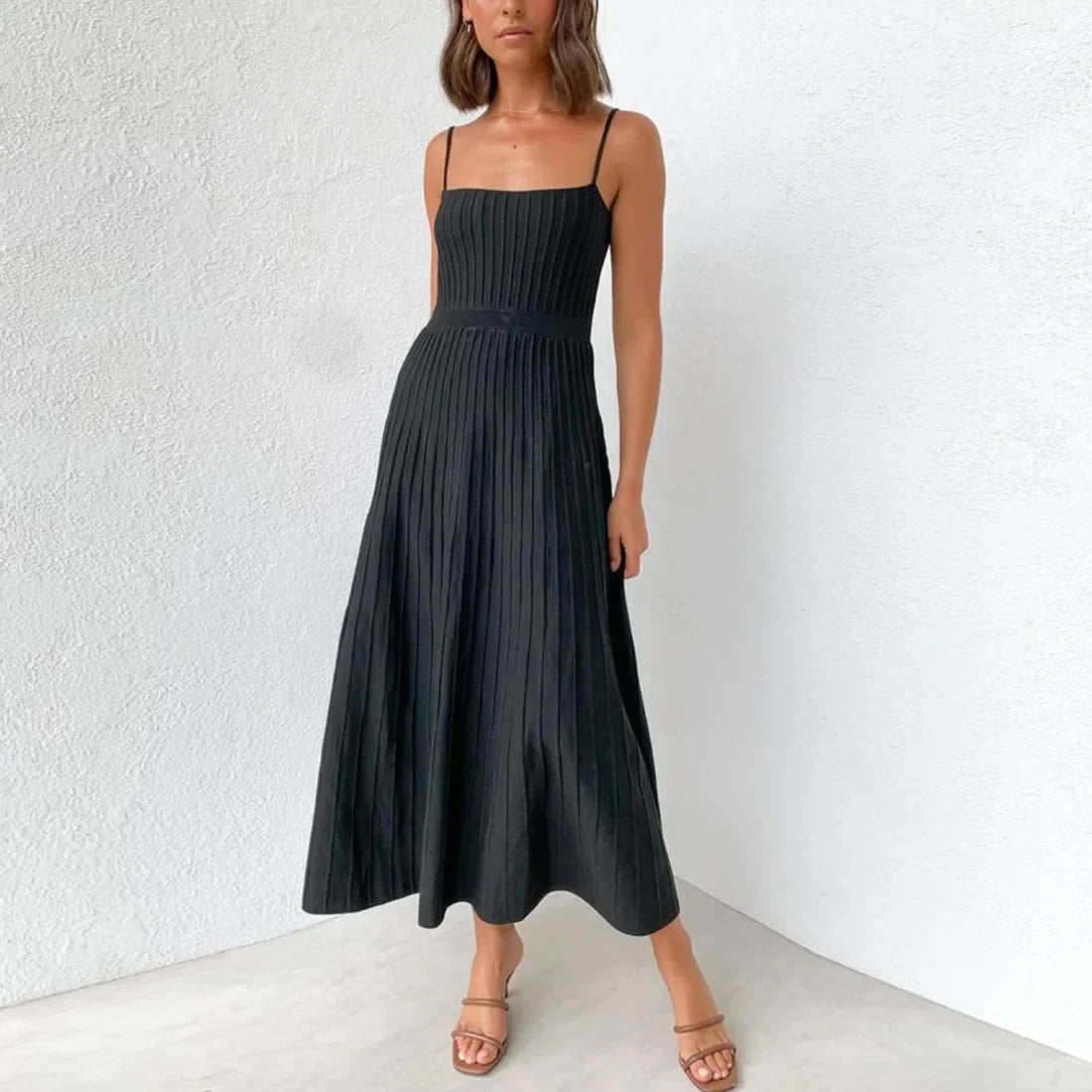 Robe midi élégante en maille Moriah®