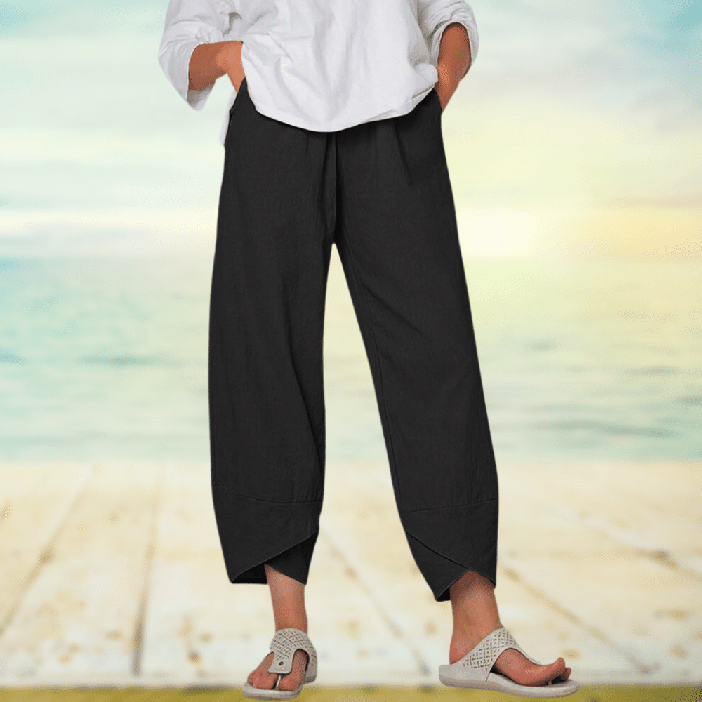 Leichte Baumwollhose für Damen – Kiva