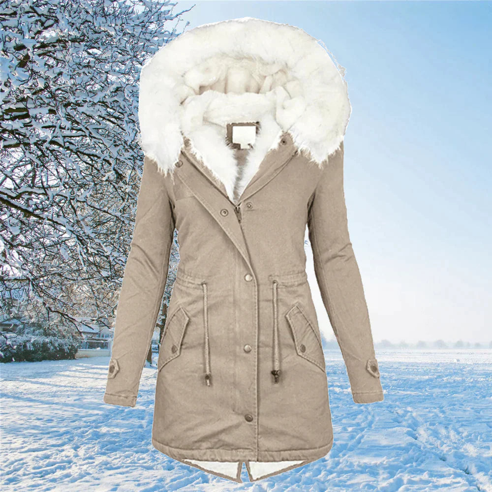 Berg-Feldt | Parka doublé en fourrure d'hiver pour femme