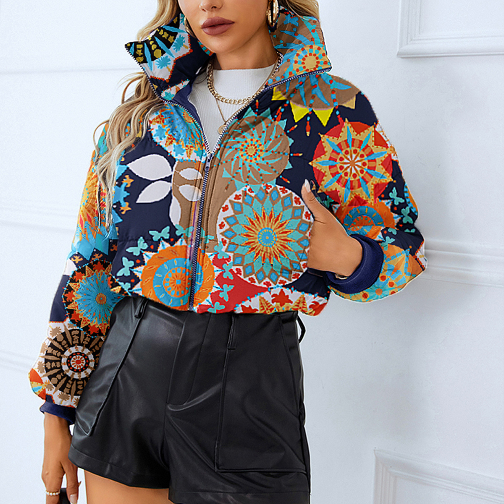 Berg-Feldt | Trendige Abgeschnittene Herbstjacke für Damen