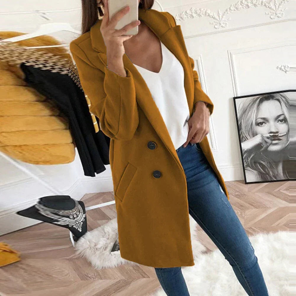 Berg-Feldt | trenchcoat - elegante doppeltödig Außenbekleidung