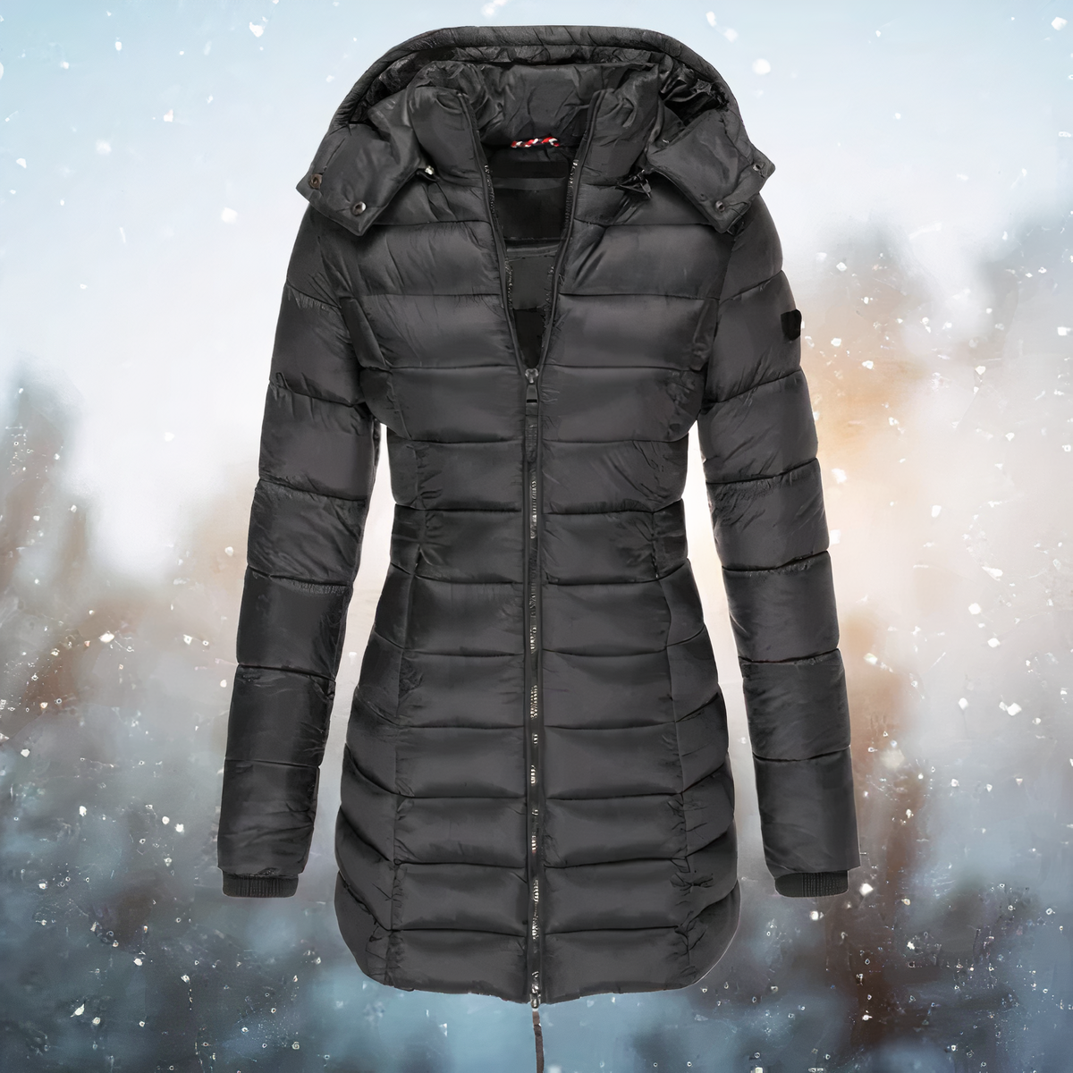 Berg-Feldt | Winter coat with a slim fit