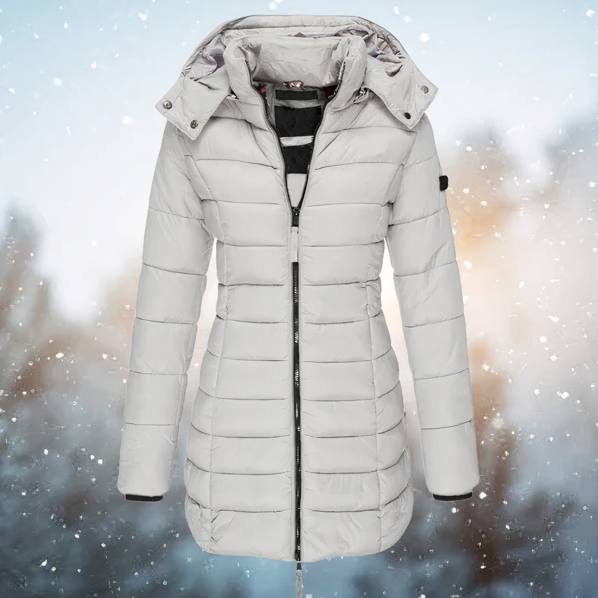 Berg-Feldt | Winter coat with a slim fit