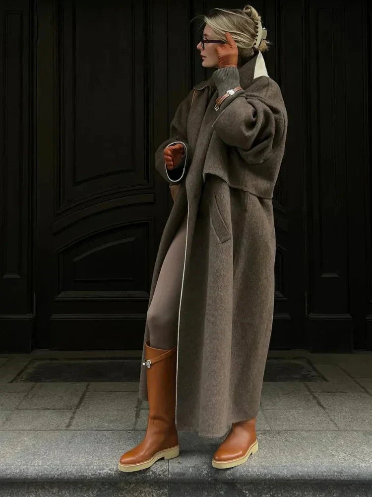 Berg-Feldt | Oversized Jack Eleganter Trenchcoat