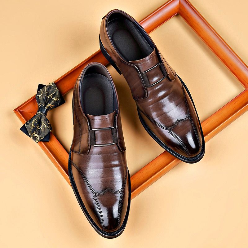 Chaussures habillées en cuir de luxe pour hommes par Danilo