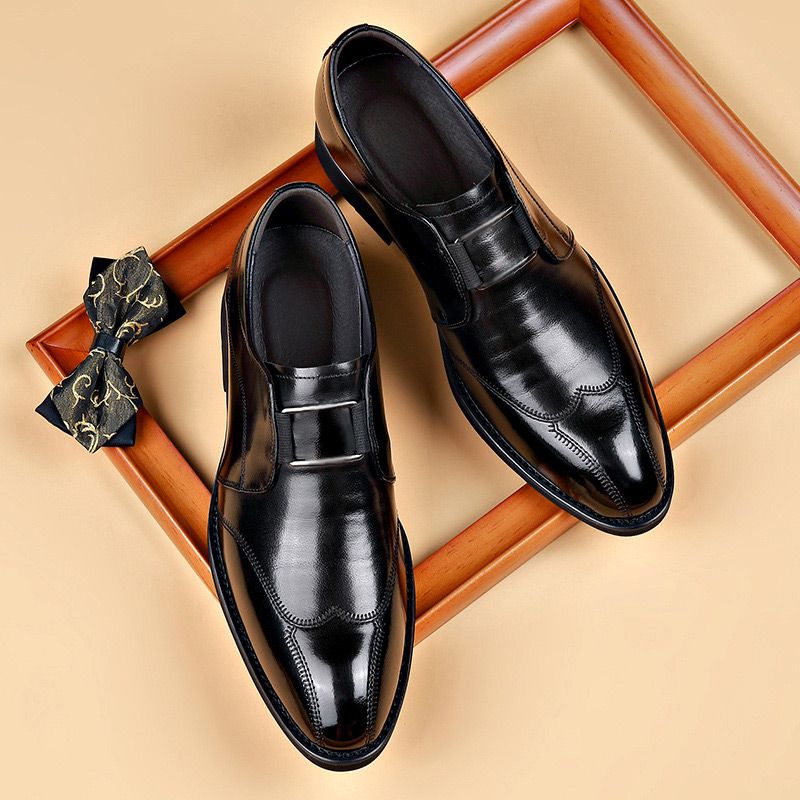Chaussures habillées en cuir de luxe pour hommes par Danilo