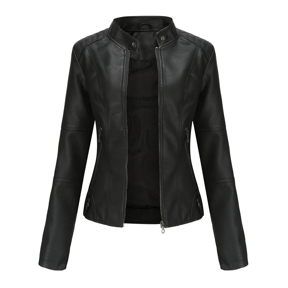 Berg-Feldt | Slim Fit Bikerjacke Für Damen