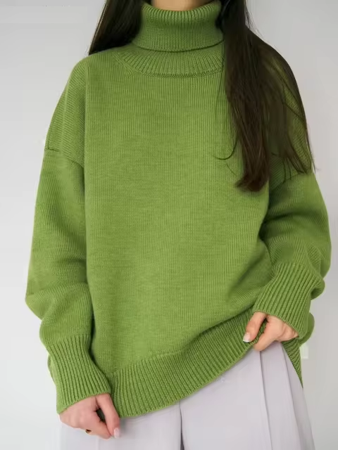 Berg-Feldt | Rollkragenpullover mit lockerer Passform