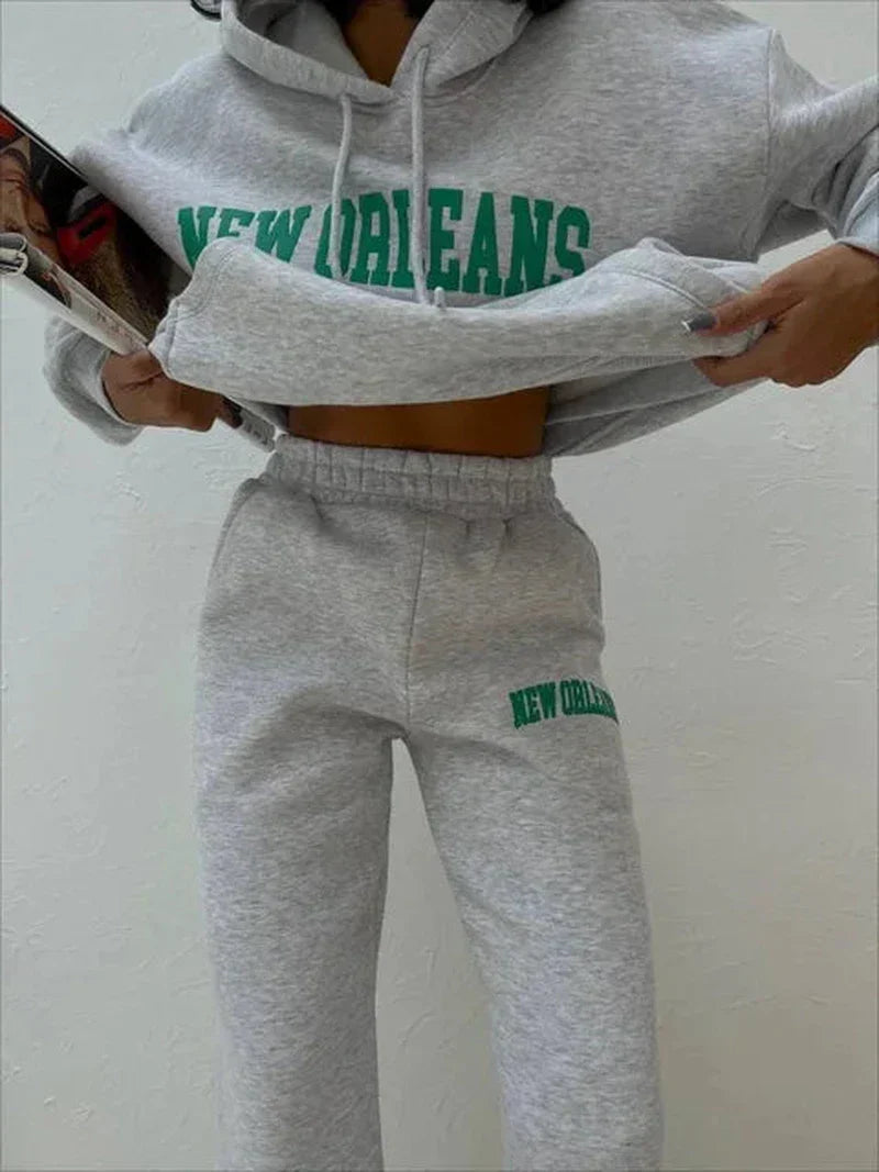 Pull en mélange de coton confortable de style new-yorkais par Fudus