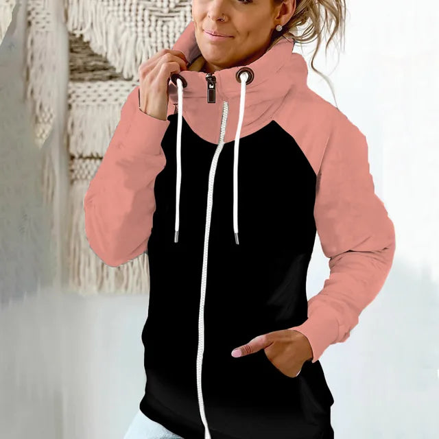 Veste à capuche Fudus pour femme au design élégant