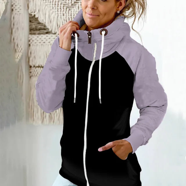 Veste à capuche Fudus pour femme au design élégant