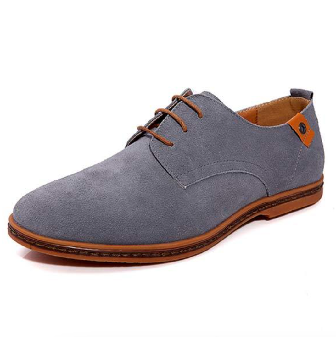 Chaussures Derby en daim pour homme
