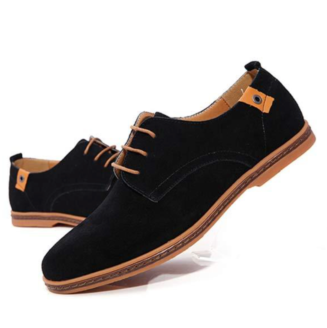 Chaussures Derby en daim pour homme