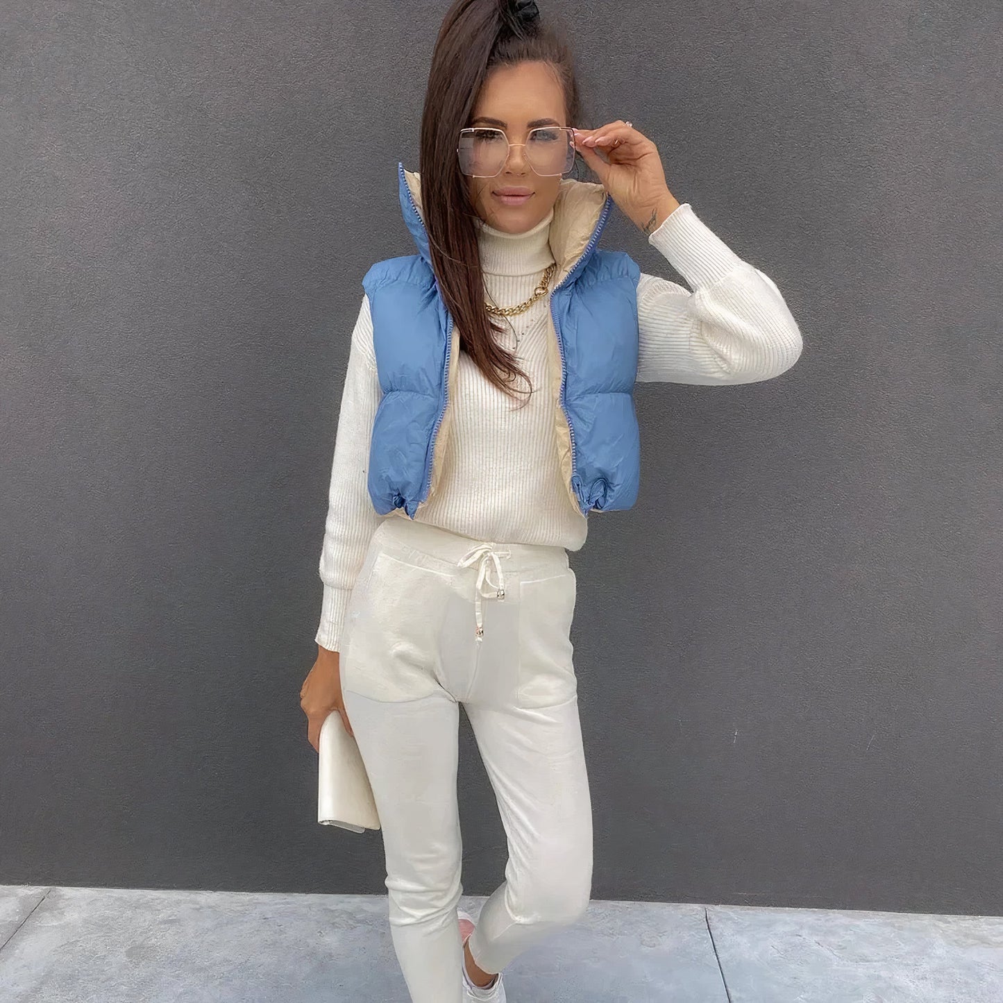 Gilet Mina tendance et chaud