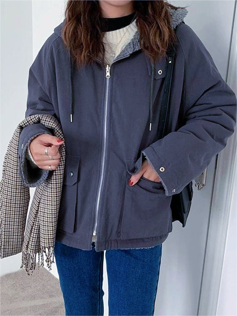 Berg-Feldt | Ombrell mit Kapuze für Damen Ideal für den Winter