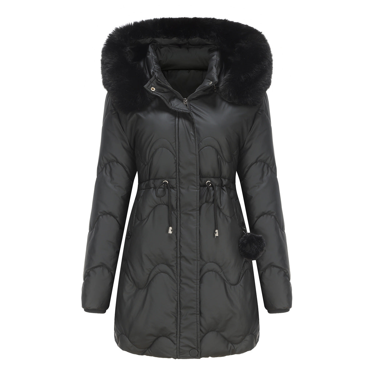 Berg-Feldt | Veste d'Hiver avec Capuche Amovible et Fermetures Éclair