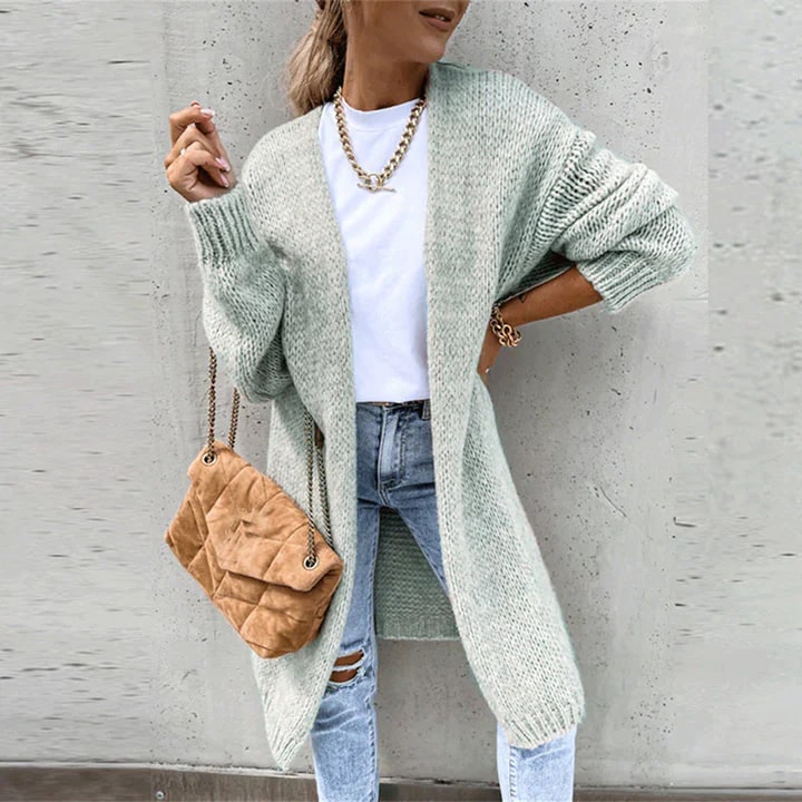 Berg-Feldt | Langer Strickcardigan