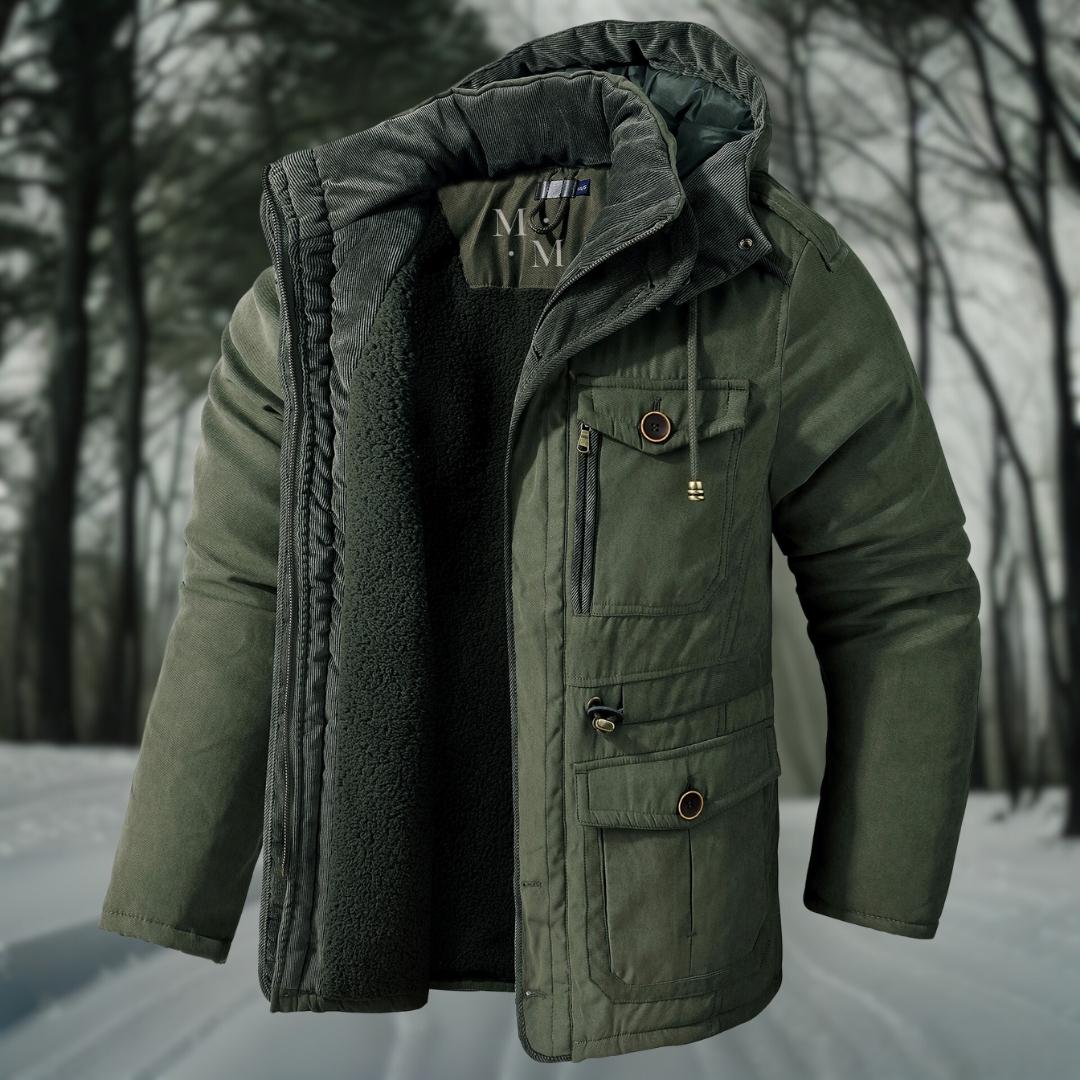 Veste d'hiver homme avec poches