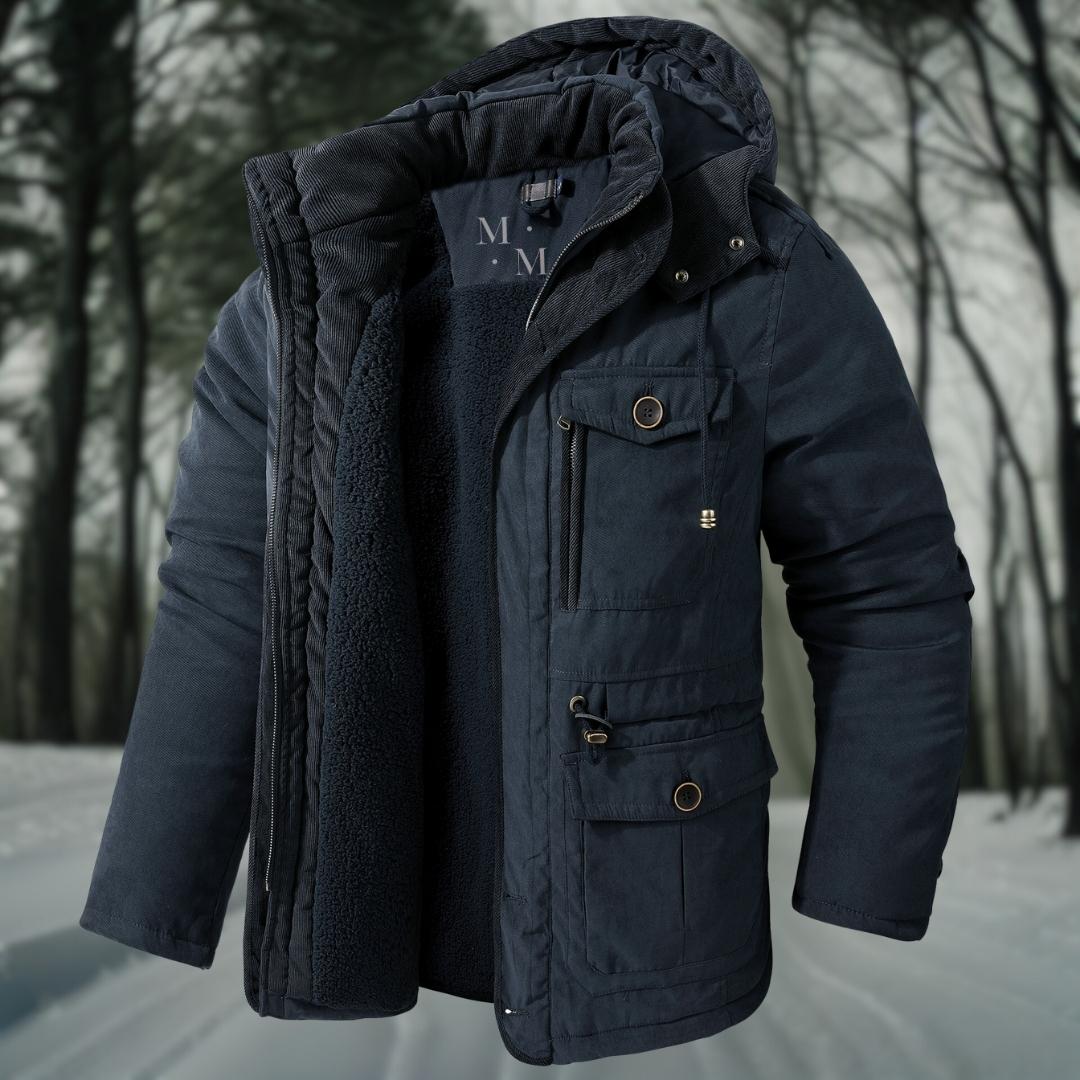 Veste d'hiver homme avec poches