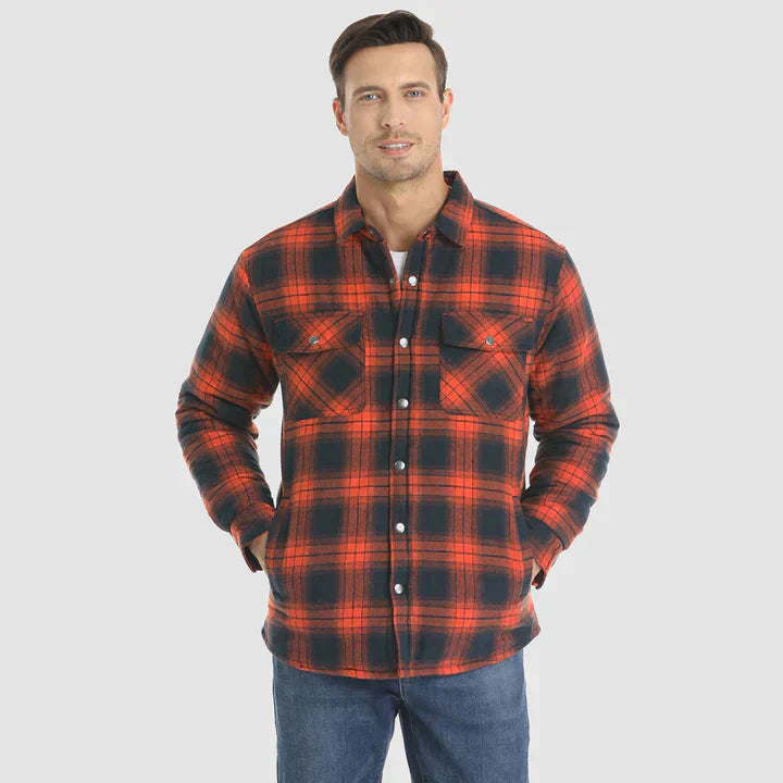 Berg-Feldt | Flanelljacke für Bequemen Stil