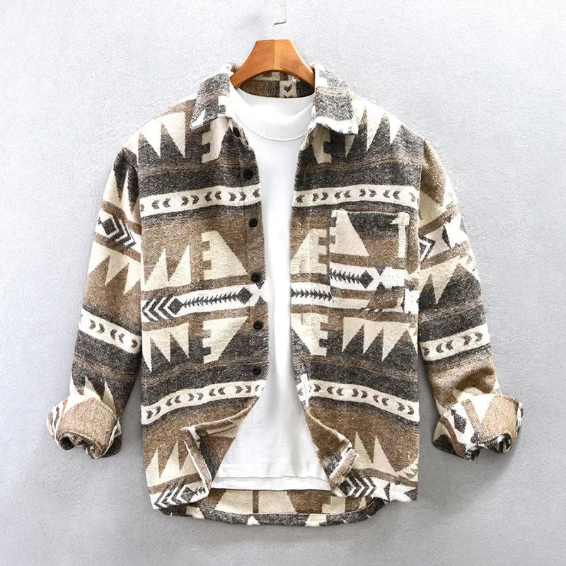 Berg-Feldt | Veste chemise aztèque