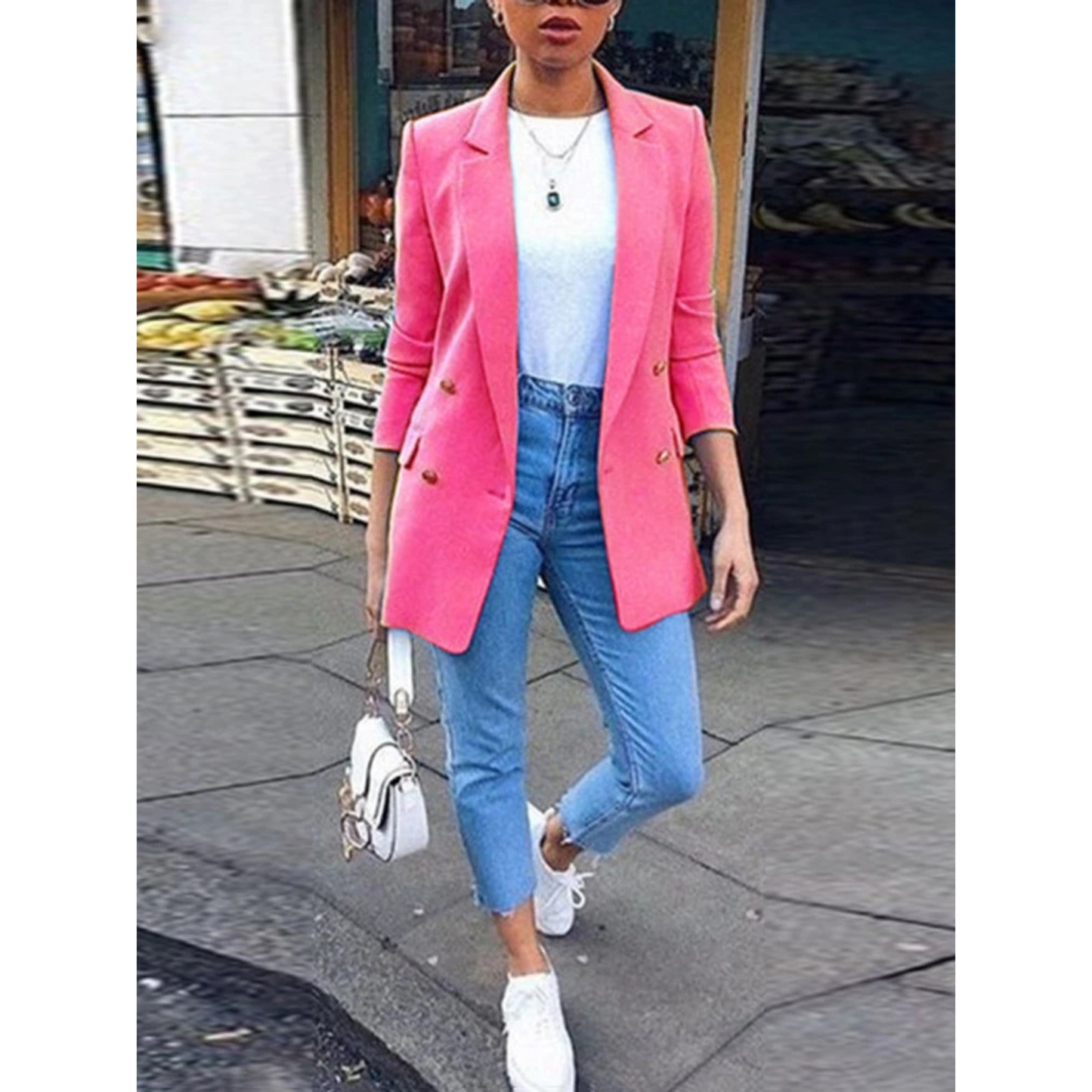 Berg-Feldt | Stylischer Mid-Length Damenblazer