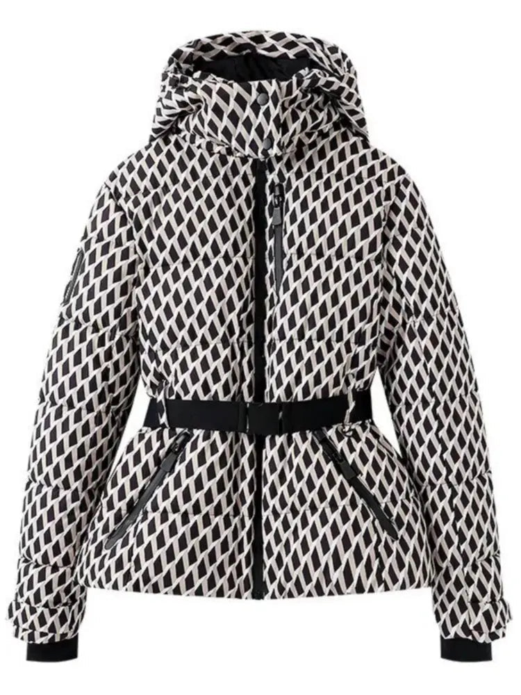 Berg-Feldt | Modische Skijacke mit Taillenbund