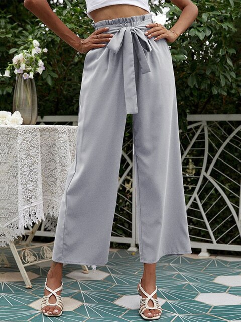 Pantalon ample et plissé Amelia