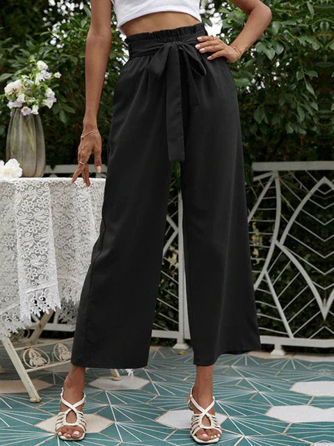 Pantalon ample et plissé Amelia