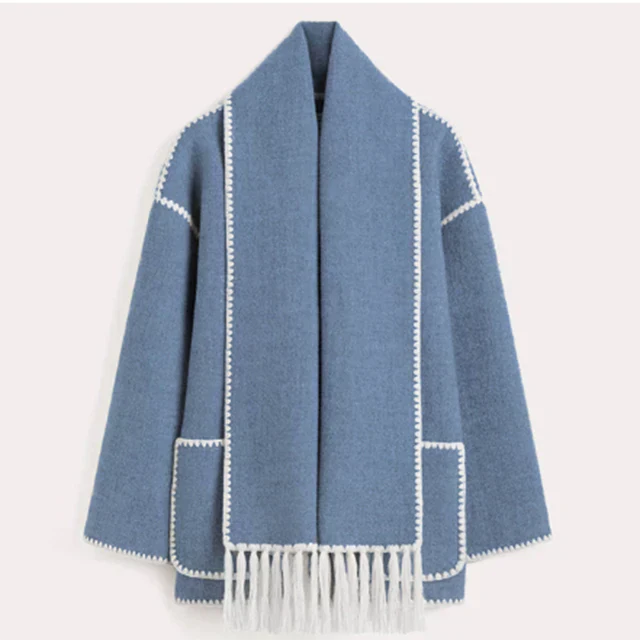 Berg-Feldt | Damen-Apparatsjacke mit Schickem und Komfortablem Schal