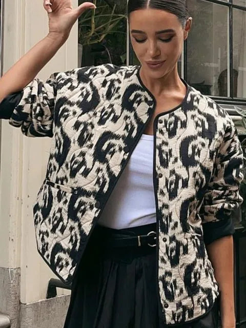 Berg-Feldt | Manteau à imprimé floral vendange